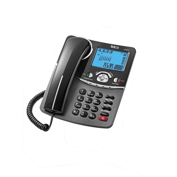 Τηλέφωνο ενσύρματο caller ID μαύρο GCE-6216 Telco