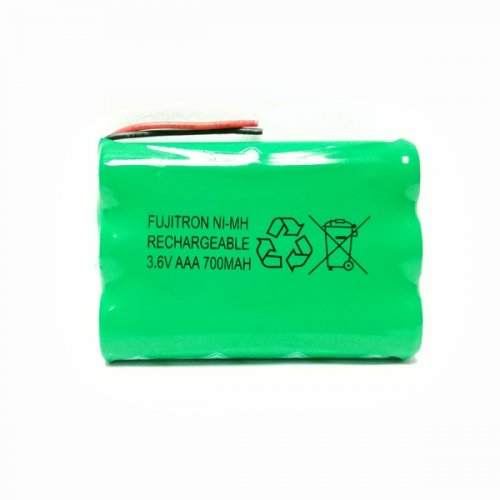 Μπαταρία pack 3 pcs x AAA 3.6V 700mAh Ni-Mh με καλώδιο Code S Fujitron