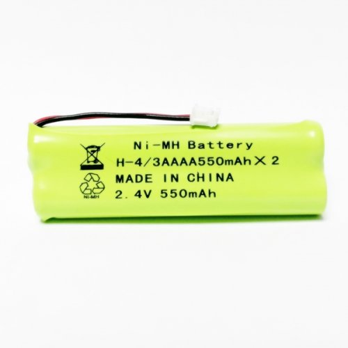 Μπαταρία pack 2 pcs x 1.2V 4/3 AAAA 2.4V 550mAh Ni-Mh με universal plug Code S Fujitron