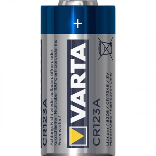 Μπαταρία Λιθίου Photo 3V CR123A 1450mAh BL1pc 6205 VARTA