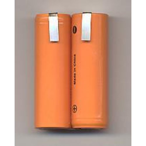 Μπαταρία pack 2 pcs x 1.2V 4/5 AA 2.4V 1200mAh Ni-cd με καλώδιο Code S Fujitron