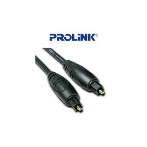 Καλώδιο οπτικής ίνας toslink -> toslink 10m μαύρο PL-111 Prolink