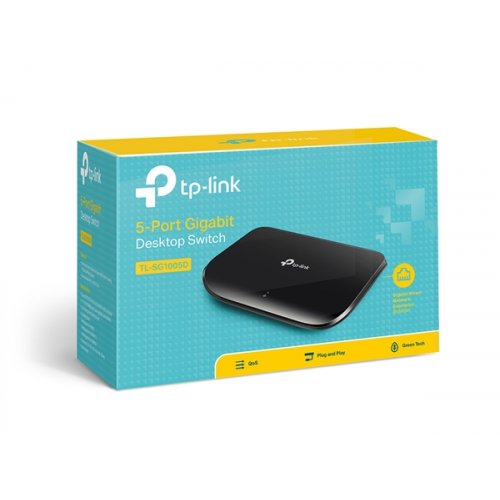 Switch 5-port 10/100/1000Mbps TL-SG1005D TP-LINK