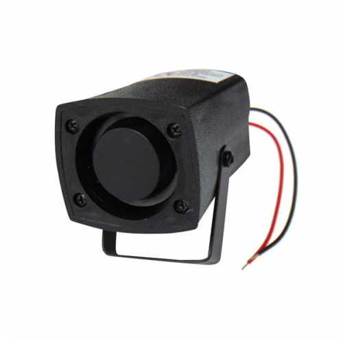 Σειρήνα buzzer 12V DC 100dB 57.5x44.5x40mm μαύρη IP54 KPS-G4510 KEP