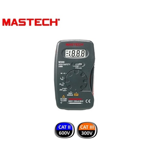 Πολύμετρο ψηφιακό τσέπης basic - buzzer M300C Mastech MGL/C