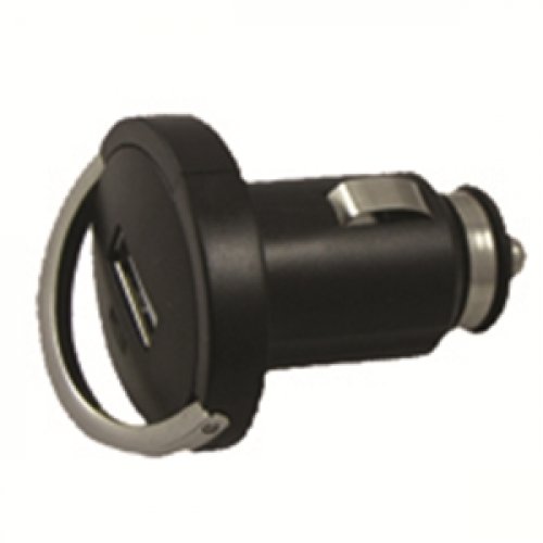 Τροφοδοτικό αυτοκινήτου 12-24V DC In -> 1 x USB A Out 5V 2.1A