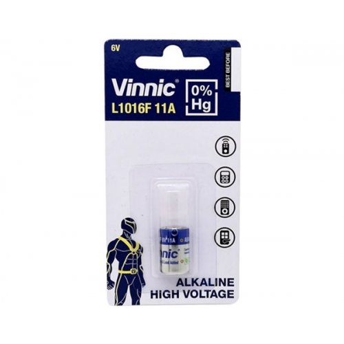 Μπαταρία αλκαλική 6V (11A) L1016 Vinnic