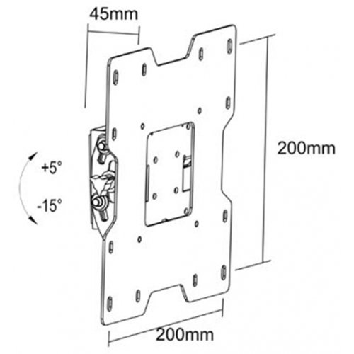 Βάση LCD/LED 23"-42" LCD-801-203LT Brateck