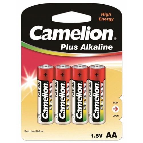 Μπαταρία αλκαλική LR06 AA BL4pcs Plus Camelion