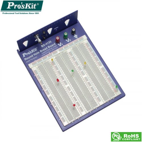 Πλακέτα δοκιμών (breadboard) με μπόρνες 2420P BX-4135 Pro'skit