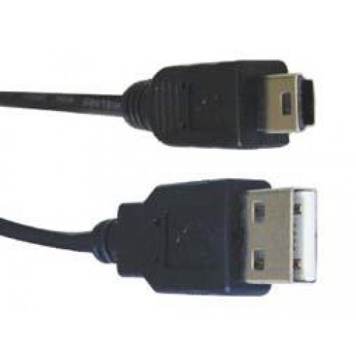 Καλώδιο USB 2.0 A αρσενικό -> mini A αρσενικό 5pin 0.20m σύνδεση συσκευών