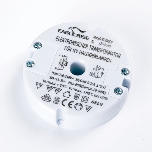 Ballast 230V AC->12V DC 50VA EET60CV Eaglerise