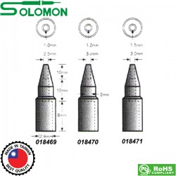 Μύτη κολλητηριού T912 Φ1,2mm για απορροφητικό πιστόλι SL928G/SL916G Solomon