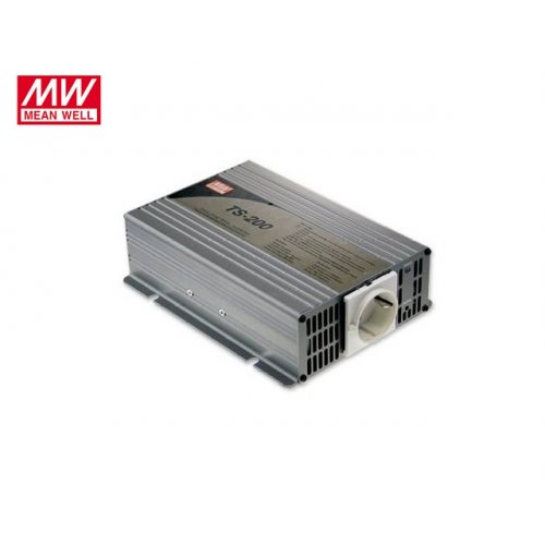 Inverter 24V ΙΝ -> OUT 230VAC 400W καθαρού ημιτόνου TS400-224B Mean Well