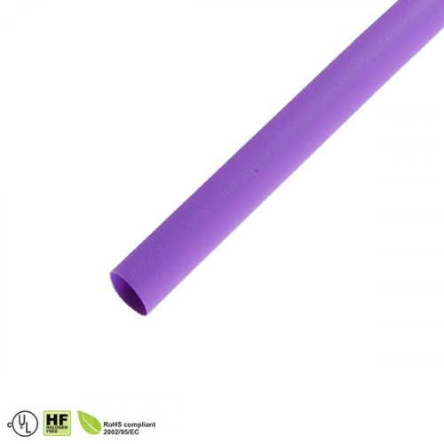 Θερμοσυστελλόμενο 9.5/4.7mm μώβ