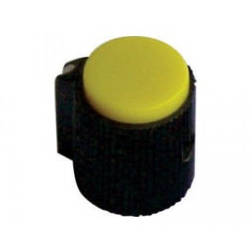 Κουμπί πλαστικό 6.4mm/13.2mm κίτρινο RN-118F SCI