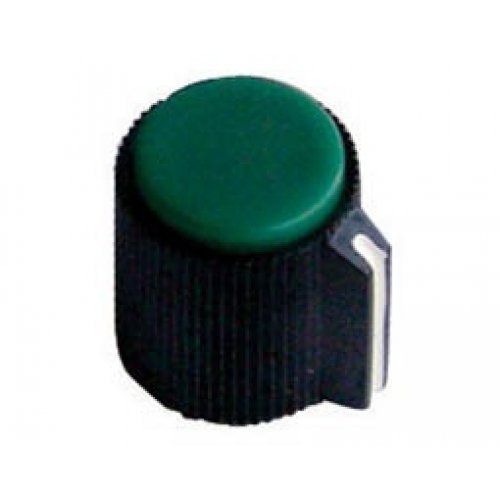 Κουμπί πλαστικό 6.4mm/13.2mm πράσινο RN-118F SCI