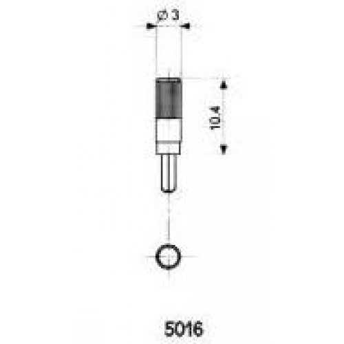 Αξονάκια για trimmer PT10 λευκό 5016 Piher