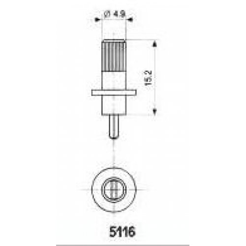 Αξονάκια για trimmer PT10 λευκό 5116 Piher