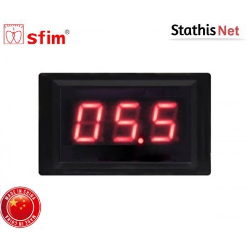Όργανο πίνακος AC αμπερόμετρο ψηφιακό 79x41mm 50/5A SFD-5135-I SFIM/HNM