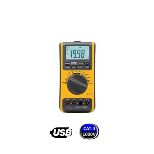 Πολύμετρο ψηφιακό πλήρες - καπασιτόμετρο - θερμόμετρο - USB autorange VA18B V&A