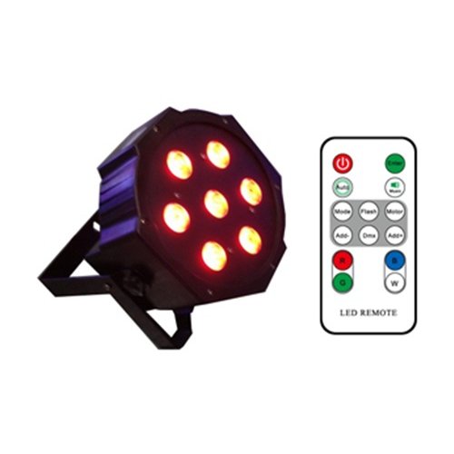 Φωτιστικό προβολέας Led RGBW 7x4W Μαύρο IP20 ST-1023R STARAY
