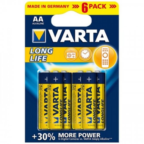 Μπαταρία αλκαλική LR06 AA BL6pcs 4106 Long Life VARTA