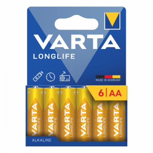 Μπαταρία αλκαλική LR06 AA BL6pcs 4106 Long Life VARTA