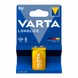 Μπαταρία αλκαλική 6LR61 9V 4122 Long Life VARTA