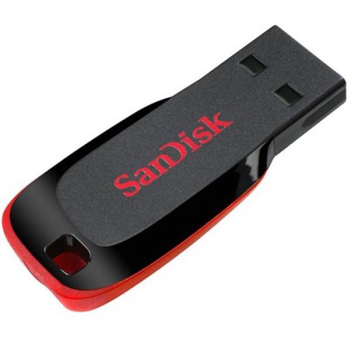 USB flash drive 16GB μαύρο cruzer blade SDCZ50-016G-B35 SanDisk