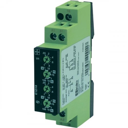 Relay χρονικό φλασερ ασύμμετρο 12-240VAC/DC 1CO E1ZI10 TLH