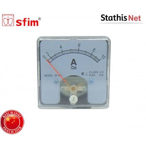 Όργανο πίνακος AC αμπερόμετρο αναλογικό 72x72mm 0-15Α SF-72-3 SFIM