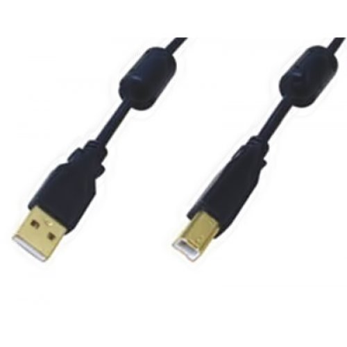 Καλώδιο USB 2.0 A αρσενικό -> B αρσενικό 1.8m gold high quality VN-U602
