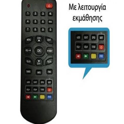 Τηλεχειριστήριο για DVB-T MPEG 4 CRYPTO - F&U - FJ -UNITED