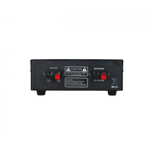 Ενισχυτής μικροφωνικός Auto 12V 30W  2xMIC/AUX PAA30 L-Frank