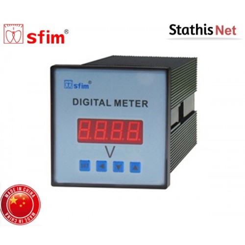 Όργανο πίνακος βολτόμετρο ψηφιακό AC 96x96mm 0-300V SFN-9K1-U SFIM