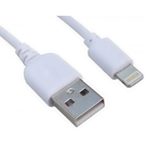 Καλώδιο φόρτισης USB 2.0 για iPhone 5/6 iPad/iPod 1m λευκό OWI