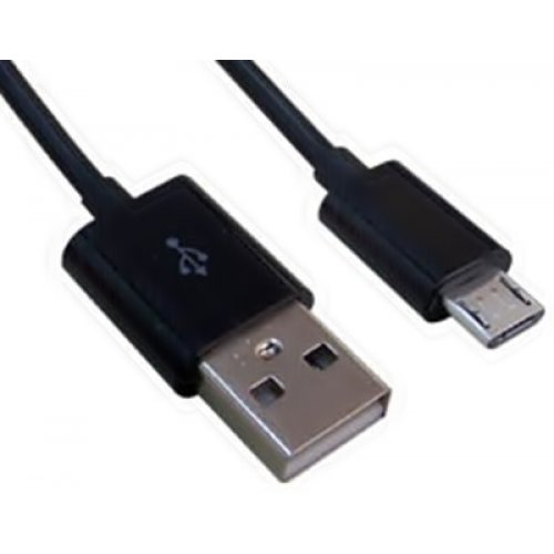 Καλώδιο φόρτισης & συχρονισμού USB A -> USB B micro 1m 2.1A μαύρο Victronic