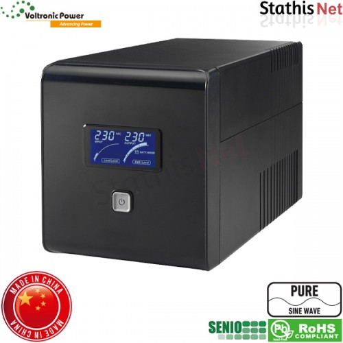 Ups Line Interactive 1500VA καθαρού ημιτόνου SENIO 1500 Voltronic Power