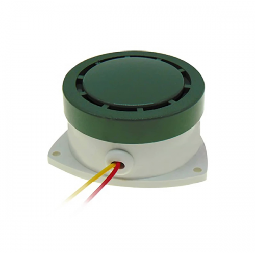 Σειρήνα buzzer 230V AC 80dB 82x40mm πράσινη IP40 HRB-N80 (C-F75) KZE