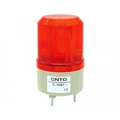 Φάρος μικρός LED 230VAC κόκκινος περιστρεφόμενος 134x89mm  (C-1081) LTD1081