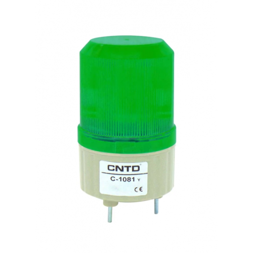 Φάρος μικρός LED strobe 230V AC περιστρεφόμενος 89x134mm πράσινος IP40 C-1081 CNTD