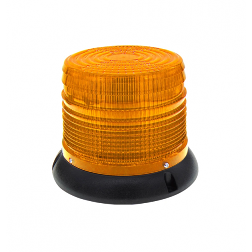 Φάρος μεσαίος LED strobe περιστρεφόμενος 24V DC 135x125mm κίτρινος IP40 C-400 CNTD