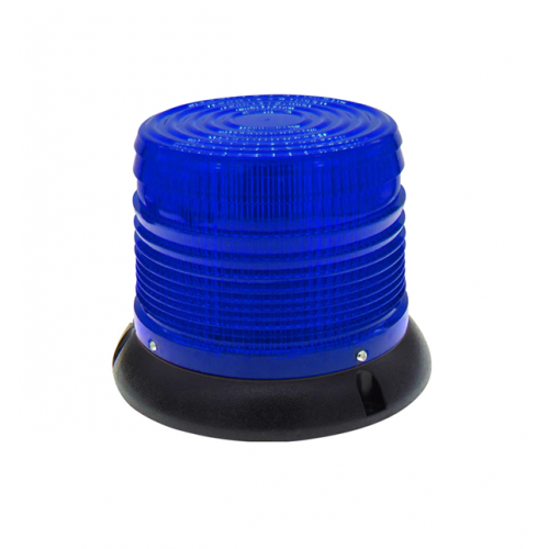 Φάρος μεσαίος LED strobe περιστρεφόμενος 230V AC 135x125mm μπλε IP40 C-400 CNTD