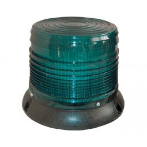 Φάρος μεσαίος LED 230VAC πράσινος περιστρεφόμενος 135X125mm (C-400) LTD1161