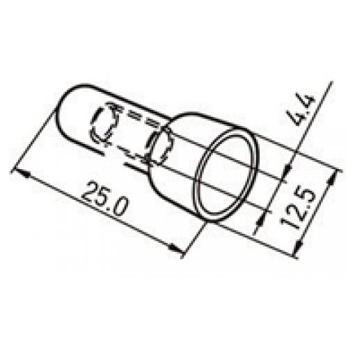 Τερματικά καλωδίων crimp 22~10AWG CE-5X