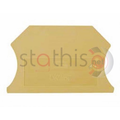 Κλέμα ράγας με τερματικό κάλυμμα 2.5mm² DK2.5 Κλέμα ράγας με τερματικό κάλυμμα 2.5mm² DK2.5