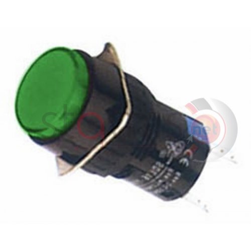 Ενδεικτική λυχνία κόκκινη βιδωτή Φ16 χωρίς καλώδιο με Led 24V AC-DC SDL16-AXD