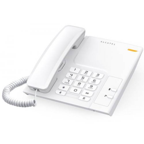 Τηλέφωνο ενσύρματο λευκό T26 Alcatel