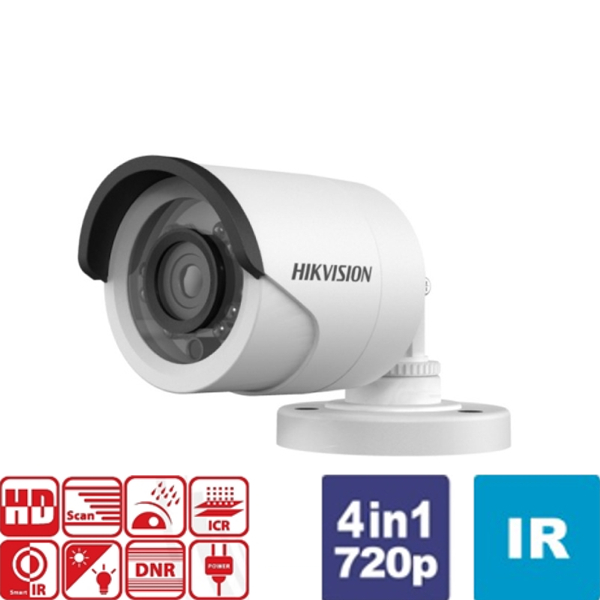 Κάμερα Bullet IR 2,8mm IP66 Turbo-HD 720p DS-2CE16C0T-IRPF Hikvision